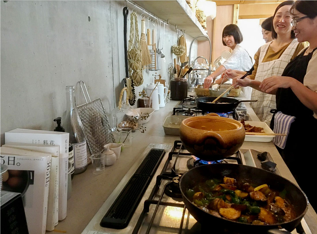 円居レッスン風景